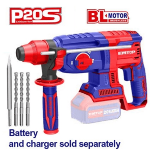 Roto Martillo SDS-plus - 2J 50002bpm S/BAT N? CAR *EMTOP// ET-ELRH20228