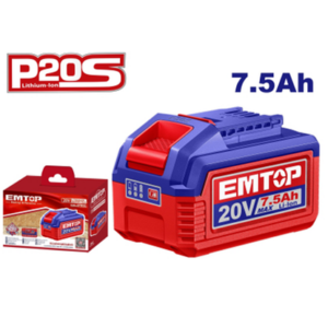 Bateria 20V 7.5 Amps Emtop//Ebpk2075