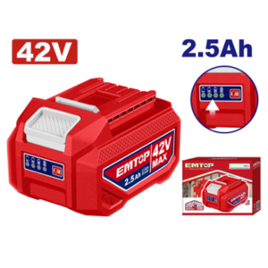 Bateria 42V 2,5 Amps Emtop//Ebpk42251