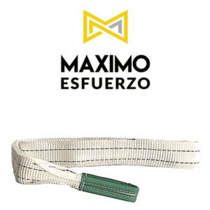 Eslinga de 2 Tn -Largo 4 m -Ancho 50 mm -Verde