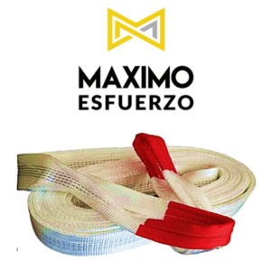 Eslinga de 5 Tn -Largo 5 m -Ancho 120 mm -Roja