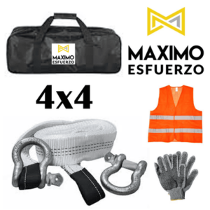 ESLINGA de TIRO 4x4 -KIT de 9 mtrs.