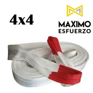 ESLINGA de TIRO 4x4 -9 mtr. OJAL ROJO