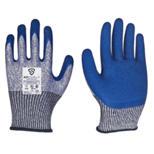 Guante Antic. Latex-Azul. en Palma S/Cost.T10 *  [ G304NE-T10 ]