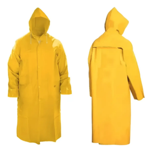 PONCHO PVC P/Lluvia Amarillo 50 x 80  [ NUB0202 ]